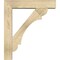 Ekena Millwork Olympic Block Rough Sawn Bracket w/ Offset Brace, Douglas Fir, 6"W x 26"D x 30"H BKT0604X26X30OLY05RDF - alternate 2